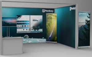 Perstorp exhibition booth at China refrigeration exhibition